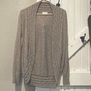 Dreamers brown heathered cardigan Large